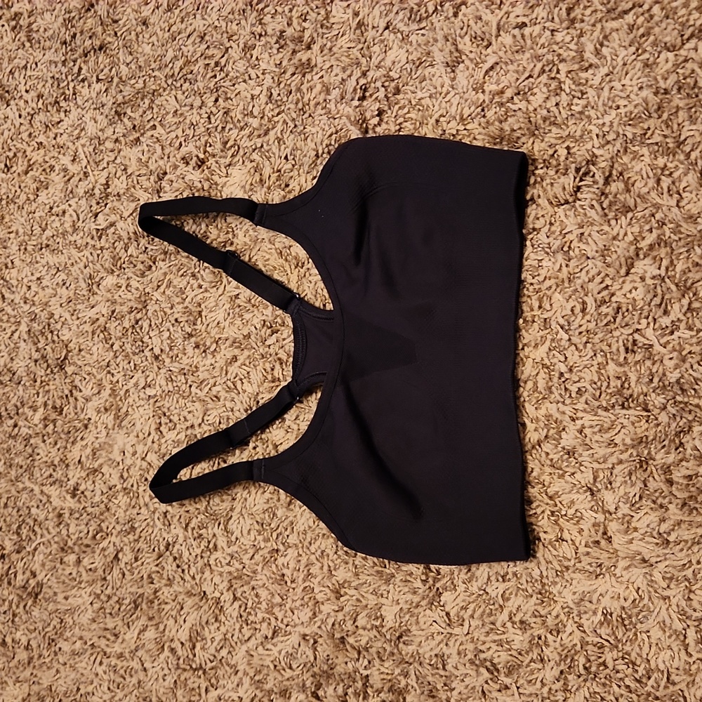 Under Armor Compression Sports Bra with adjustable straps